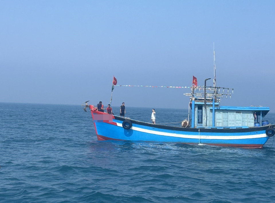 Một ngư dân Quảng Ngãi mất tích trên vùng biển Trường Sa